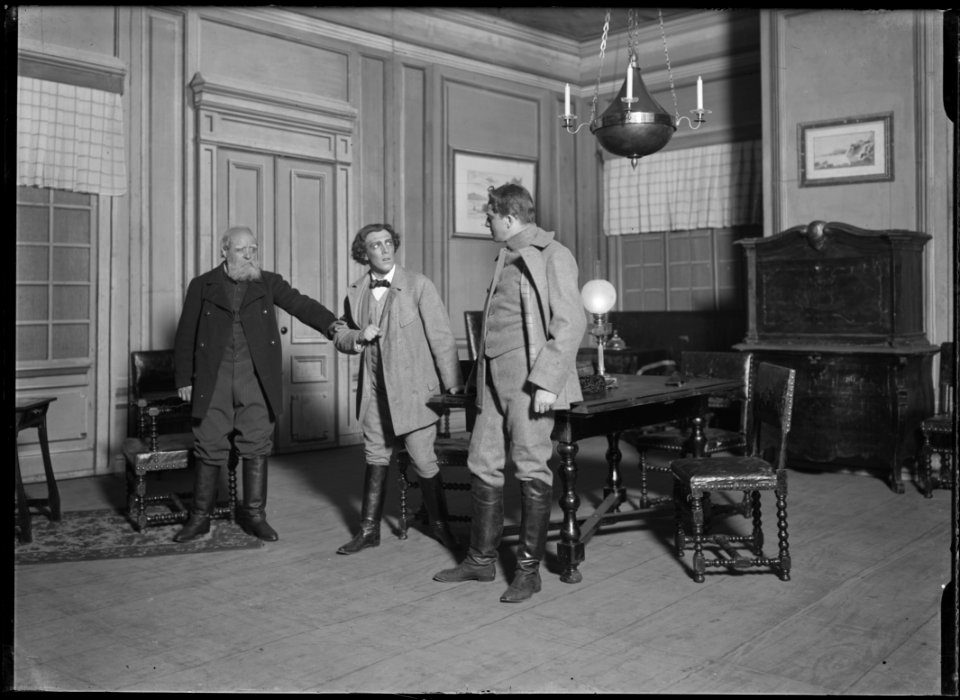 Floden, Svenska teatern 1904. Föreställningsbild - SMV - SvT034