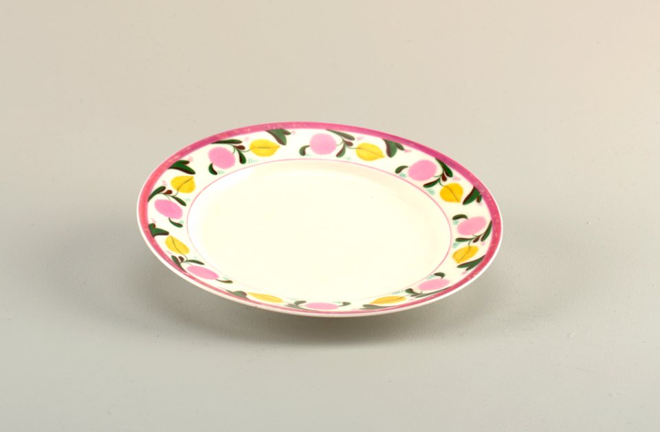 Floral Border Plate, 1919 (CH 18633171)