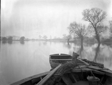 Flooded Ings and boats YORYM-S952