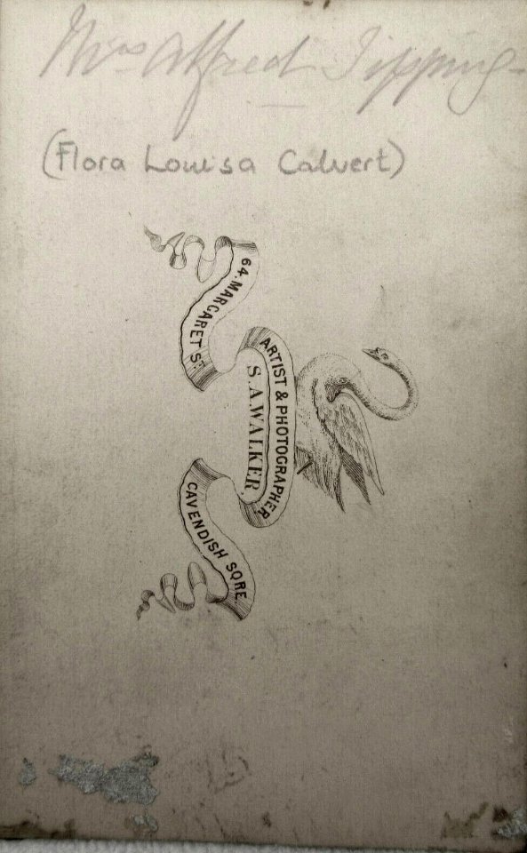 Flora Louisa Calvert - reverse