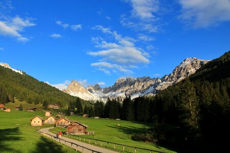 Val di fassa autumn baita