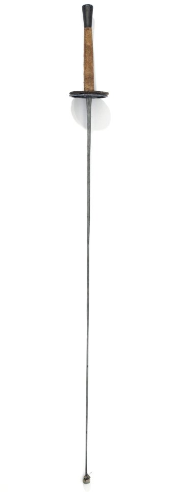 Florett med trähandtag, ca 1895 - Livrustkammaren - 31048