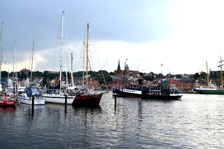 Baltic sea flensburg steamboat photo