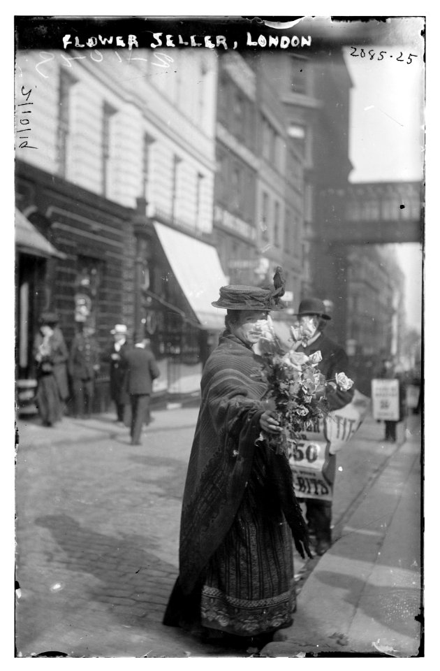 Flower seller, London LCCN2014688587