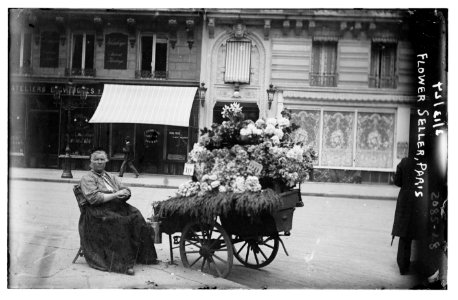Flower seller, Paris LCCN2014688589