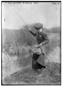 Fly-casting - A false cast LCCN2014702207