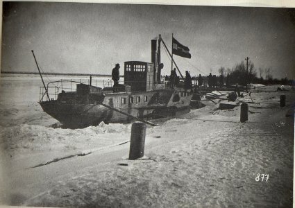 Flussverkehr in Galizien, wahrscheinlich nahe Kowel (BildID 15682448)