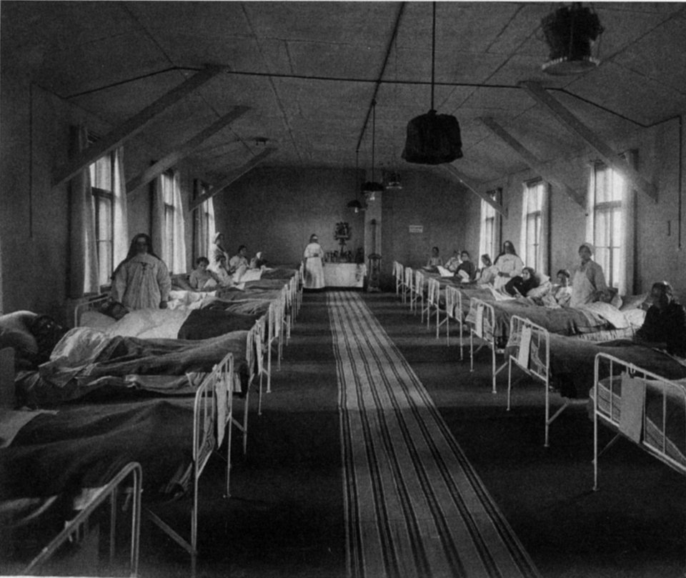 Flüchtlingslager Wagna - Krankenbaracke - k.k. Innenministerium - 1914