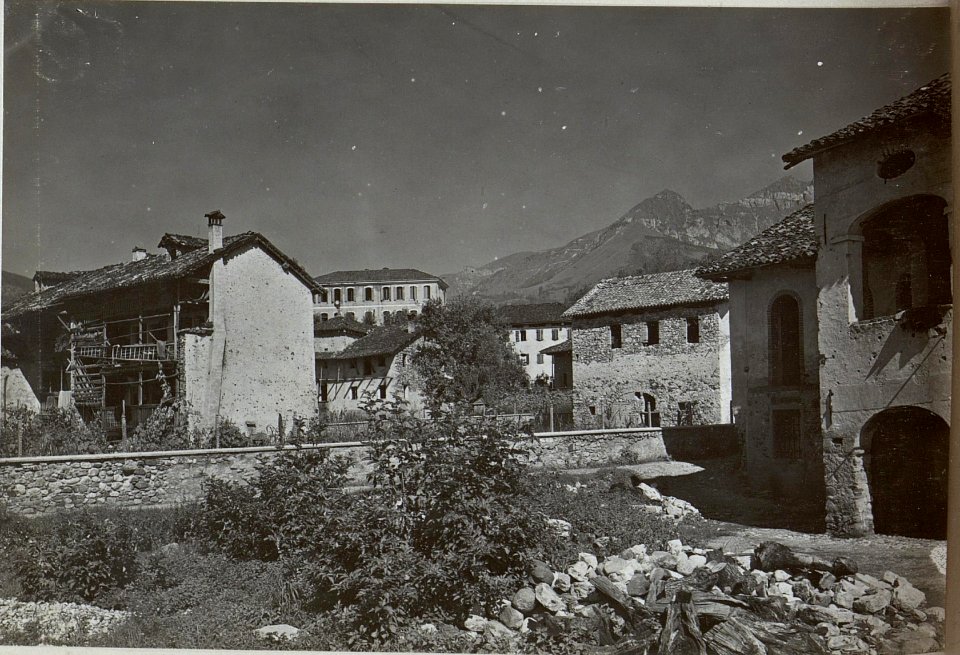Foen bei Feltre. Partie aus dem Dorfe. (BildID 15643784)
