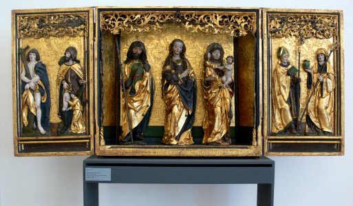 Flügelretabel mit Anna Selbdritt 1512