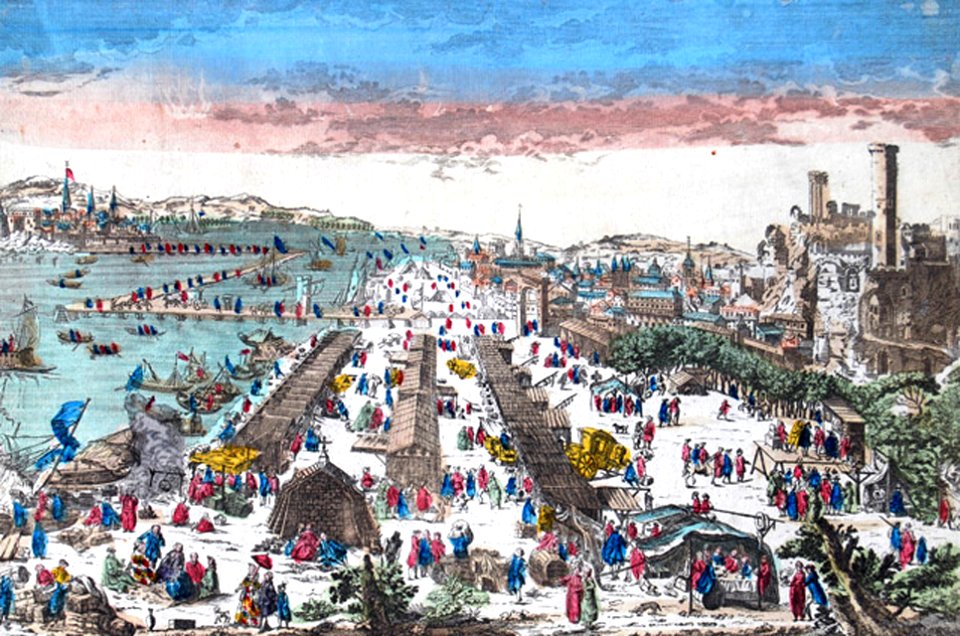 Foire de Beaucaire André Basset XVIIIe