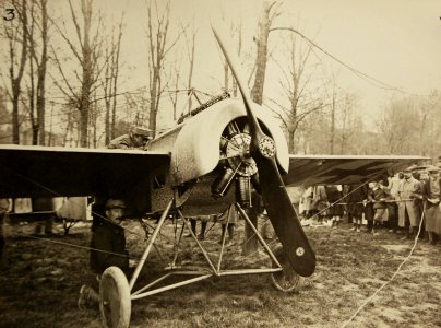 Fokker E.111 (M.14V) monoplane downed behind Allied lines in France in WWI (29419242013)