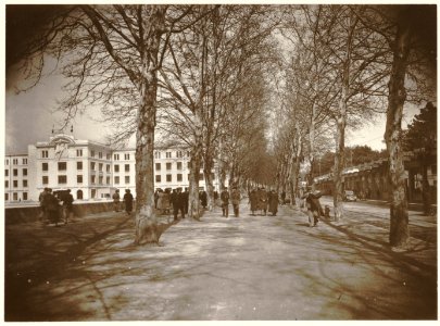 Foire internationale de Lyon - Palais de la Foire, quai Achille-Lignon, Villeurbanne, vers 1950
