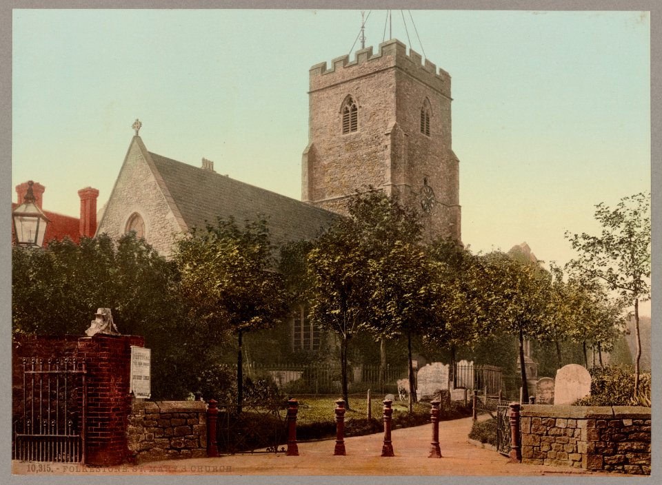 Folkestone. St. Mary's Church LCCN2017659195