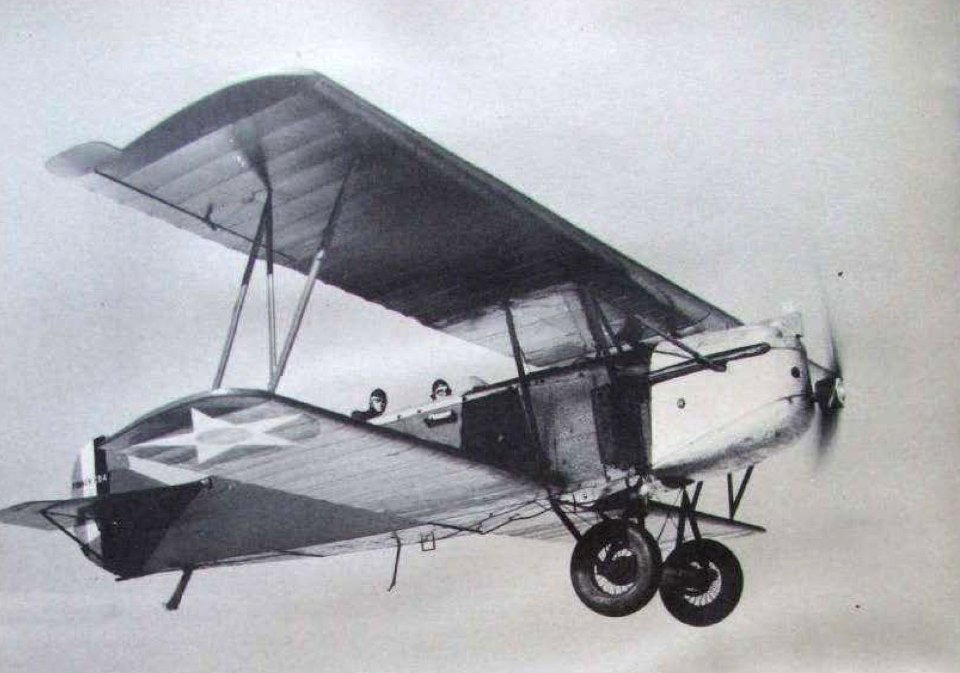 Fokker CO-4A in Flight