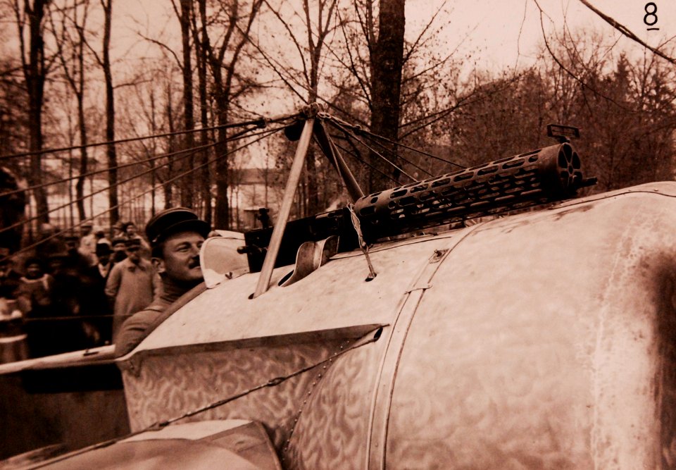 Fokker E.111 (M.14V) monoplane downed behind Allied lines in France, WWI (29932658992)