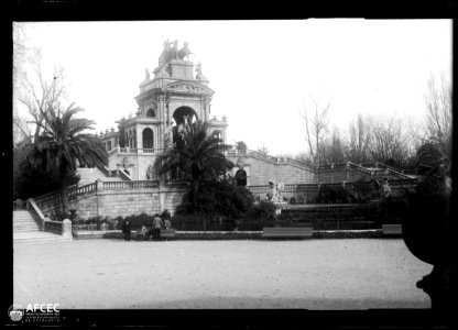 Font de la Cascada al parc de la Ciutadella