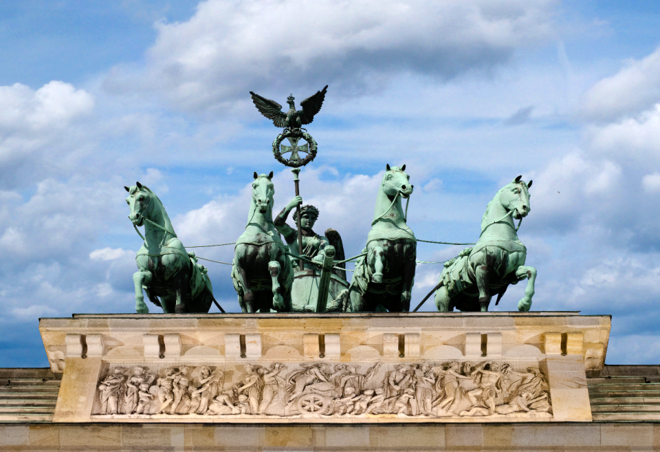 Berlin brandenburg gate quadriga