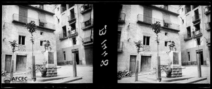 Font a un carrer de Berga