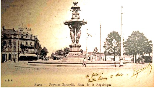 Fontaine Bartholdi Reims