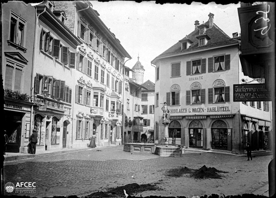 Font de Guillem Tell a Schaffhausen