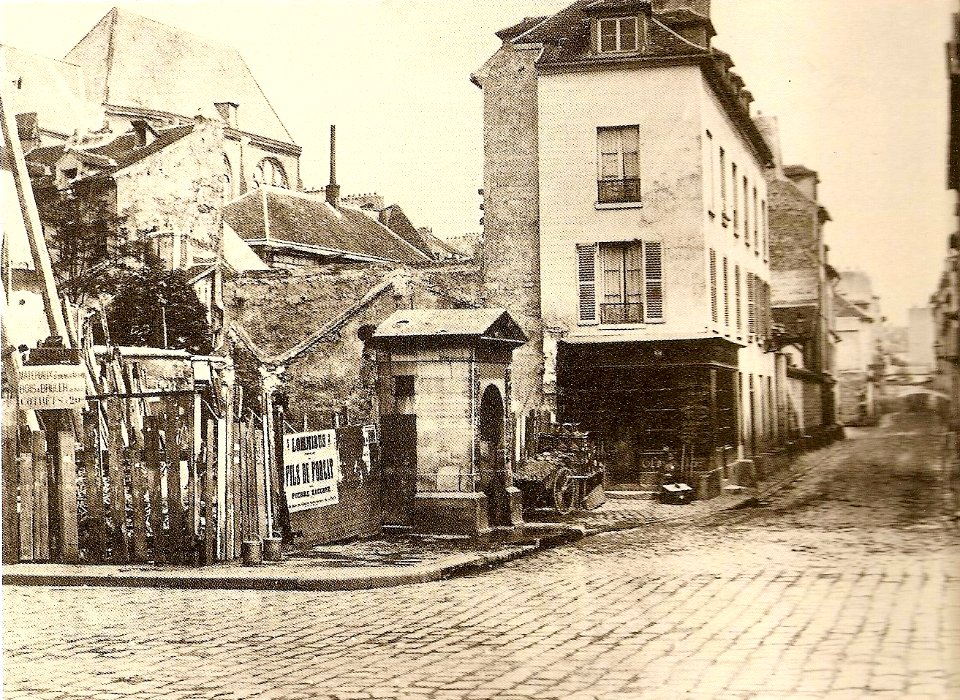 Fontaine Censier 1865 Charles Marville