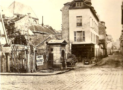 Fontaine Censier 1865 Charles Marville