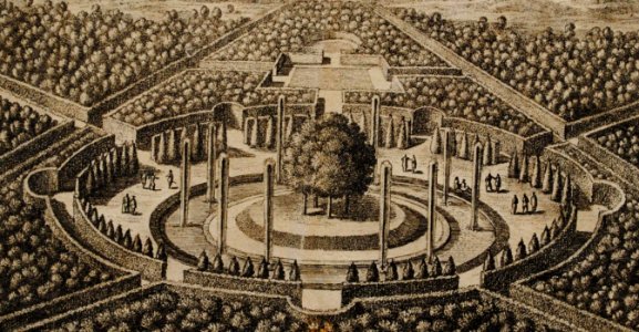 Fontaine de l'isle à chaville vers pérelle 1680