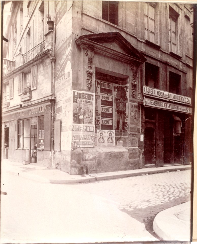 Fontaine des Guillemites (Atget)