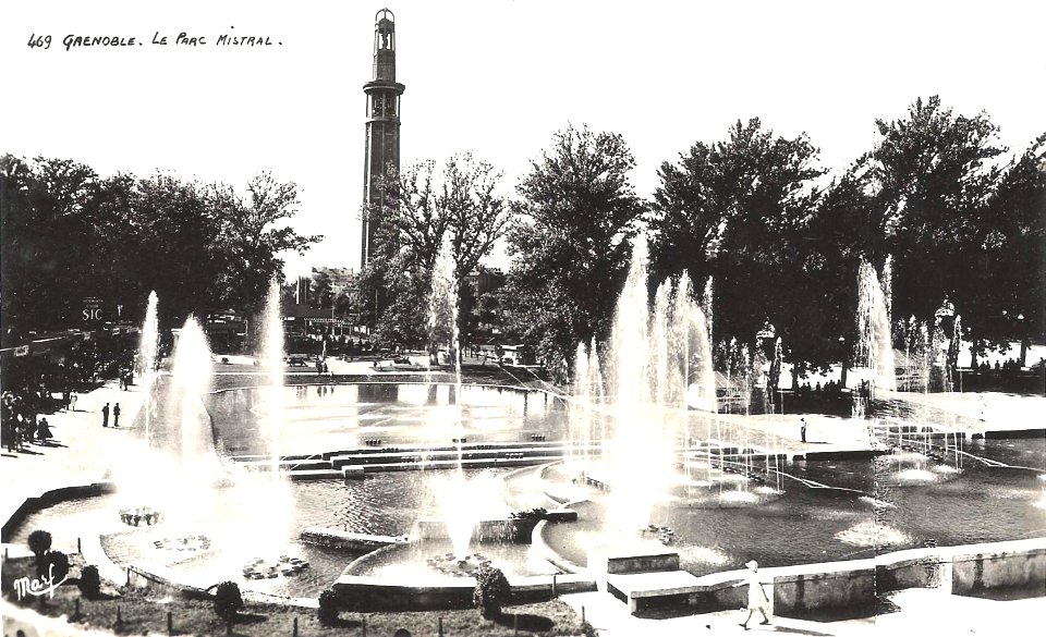 Fontaines parc exposition - Grenoble