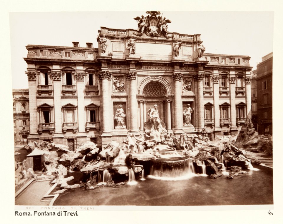 Fontana di Trevi - Hallwylska museet - 107516