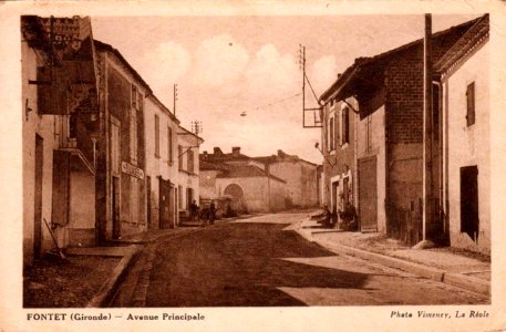 Fontet - avenue principale