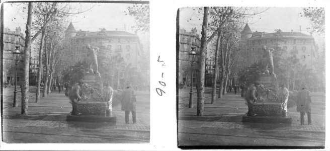 Fonteta de la plaça Urquinaona de Barcelona