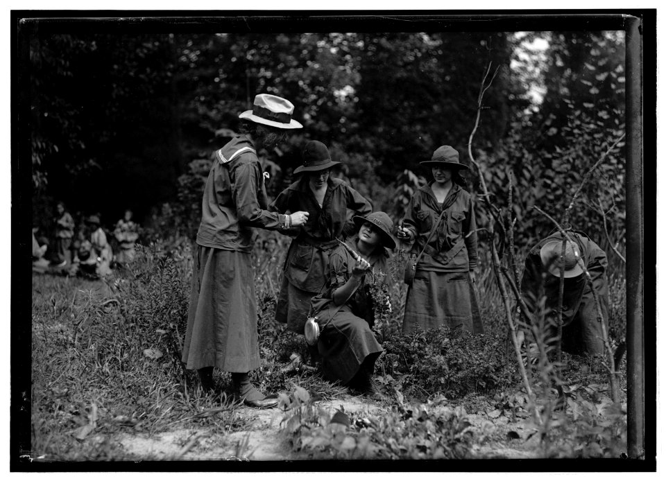 Food Admin., Girl Scout garden, 13th & Iowa Ave., Wash., D.C. LCCN2016827033