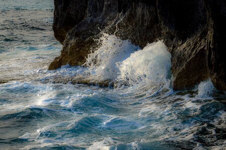 Rock nature sea