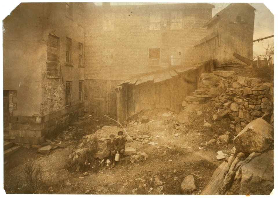 For Child Welfare Exhibit 1912-13.) The Stone House, Hill Street, Central Falls, R.I LOC nclc.04805