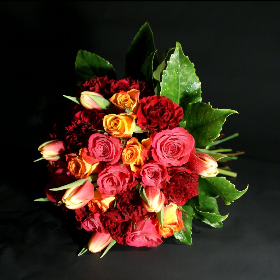 Floral decoration romantic