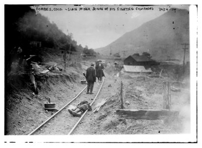 Forbes, Colo. - Slain miner & one of his fighting comrades LCCN2014695831