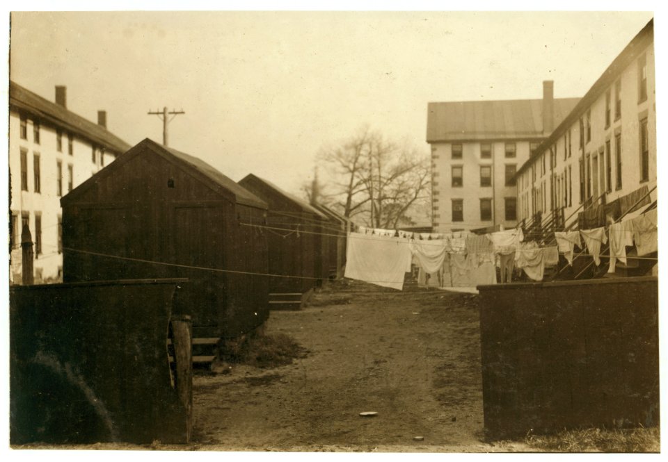 For Child Welfare Exhibit 1912-13.) Privies and back-yards, Lonsdale, R.I LOC nclc.02726