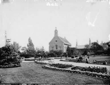 Forbury Gardens, Reading, c. 1875