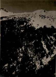 Forca di Pizul mit Gr.u.Kl.Pizul.Stpkt, in der Tröglwand. (13-5.1917.) (BildID 15800373)