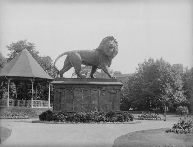 Forbury Gardens, Reading, c. 1900 photo