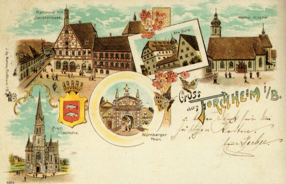 Forchheim Postkarte 001