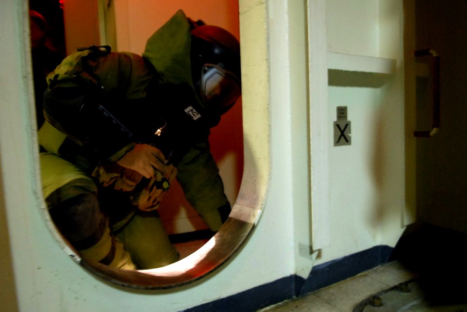 Force protection security drill 120719-N-WW409-057
