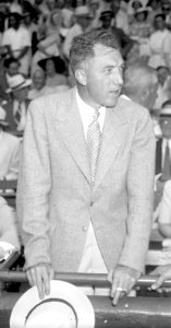 Ford Frick at 1937 All-Star Game (cropped and adjusted) photo