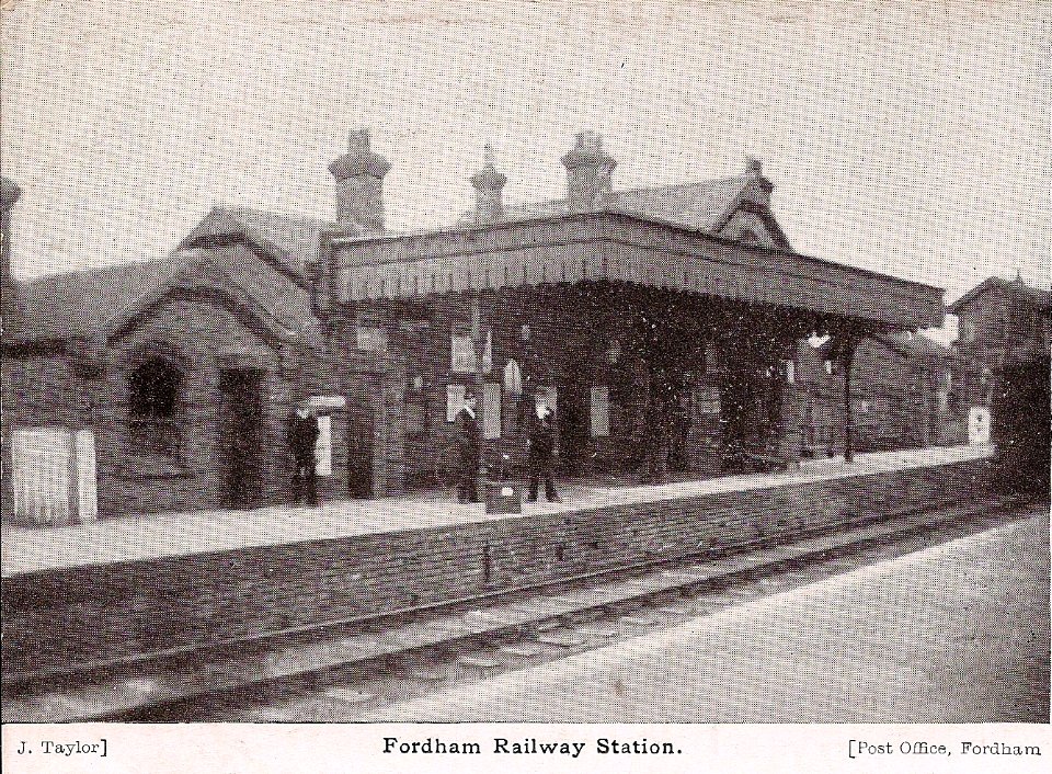 Fordham railway station
