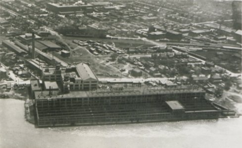 Ford Motor Plant from an Aeroplane (HS85-10-37671) photo