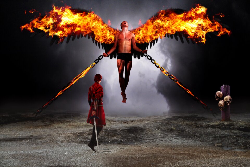 Fire combat spirit world