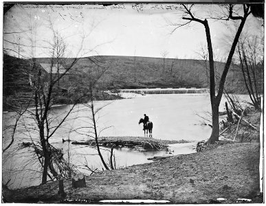 Ford on the Rapidan River, Va - NARA - 524670 photo