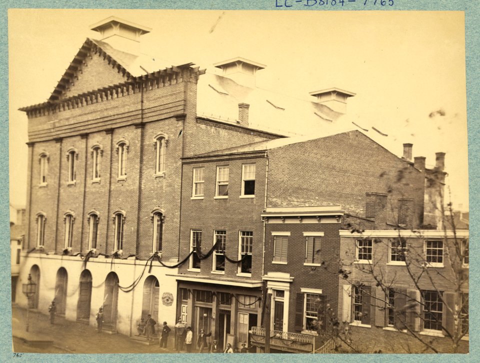 Ford's Theatre, scene of the assassination LCCN2009633713